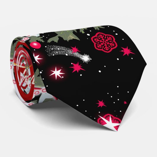Starry Night Krawatte (Gerollt)