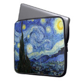 Starry Night Landscape Vincent van Gogh Laptopschutzhülle (Vorderseite Links)
