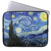 Starry Night Landscape Vincent van Gogh Laptopschutzhülle (Vorderseite)