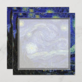Starry Night leere Einladungen (Vorne/Hinten)