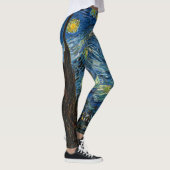 Starry Night Leggins - Vincent Van Gogh Art (Rechts)