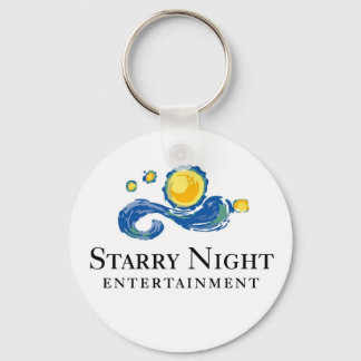 Starry Night Logo Schlüsselanhänger