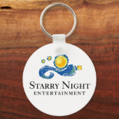 Starry Night Logo Schlüsselanhänger (Vorderseite)
