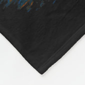 Starry Night London Red Telephone Box Queen's Guar Fleecedecke (Ecke)