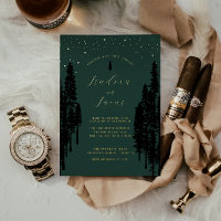 Starry Night | Luxe Celestial Forest Wedding