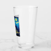 Starry Night Machu Picchu Peru Glas (Links)