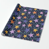Starry Night Magic Geschenkpapier (Ungerollt)