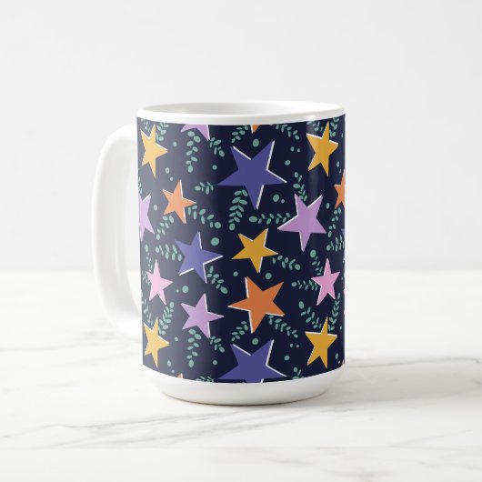 Starry Night Magic Kaffeetasse (Vorderseite Links)