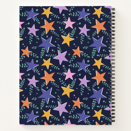 Starry Night Magic Notizblock (Rückseite)