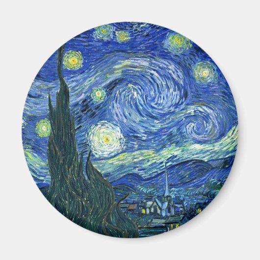 Starry Night Magnet (Vorne)