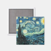 Starry Night Magnet (Vorderseite/Rückseite)