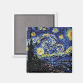 Starry Night Magnet (Vorderseite/Rückseite)