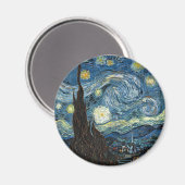 Starry Night Magnet (Vorderseite/Rückseite)
