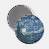 Starry Night Magnet (Vorderseite/Rückseite)