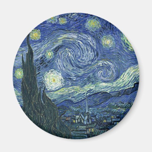 Starry Night Magnet (Vorne)