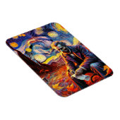 Starry Night Magnet - 14 Okt Reflektion (Rechte Seite)