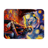 Starry Night Magnet - 14 Okt Reflektion (Horizontal)