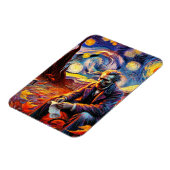 Starry Night Magnet - 14 Okt Reflektion (Linke Seite)