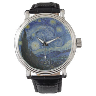 Starry-Night-Malerei Van Gogh Armbanduhr