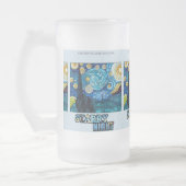 Starry Night Mattierte Tasse (Links)