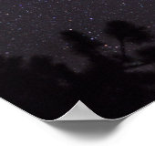 Starry Night, Michigan Poster (Ecke)