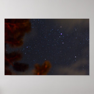 Starry Night, Michigan Poster