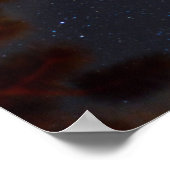 Starry Night, Michigan Poster (Ecke)