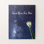 Starry Night Milky Way Galaxy Stars Sky Puzzle (Vertikal)