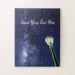 Starry Night Milky Way Galaxy Stars Sky Puzzle