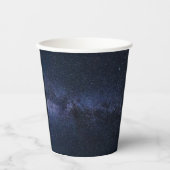 Starry Night_Milky Way Paper Cups Pappbecher (Vorderseite)