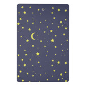 Starry Night Mini Klemmbrett (Rückseite)