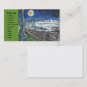 Starry Night Mississippi Queen, Visitenkarte (Vorne/Hinten)