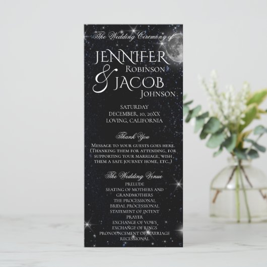 Starry Night mit dem Moon Programm (Stehend Vorderseite)