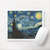 Starry Night Mousepad (Mit Mouse)