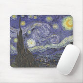 Starry Night Mousepad (Mit Mouse)