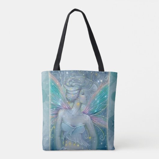 Starry Night Mystical Faiasy Fantasy Art Traumtasc Tasche (Rückseite)