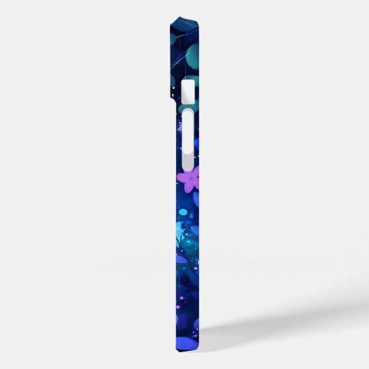 Starry Night Niedlich Anime Black Cat Case-Mate iPhone Hülle (Rückseite / Links)