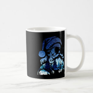 Starry Night North Pole Landschaft Frohe Weihnacht Kaffeetasse
