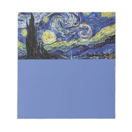 Starry Night Notizblock