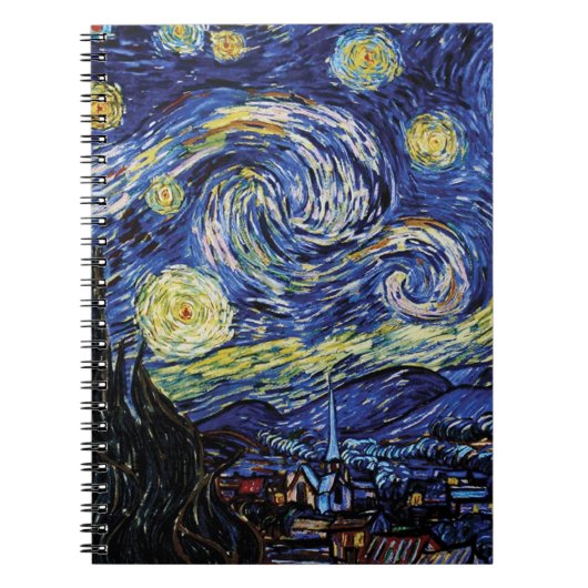 Starry Night Notizblock (Vorderseite)