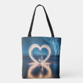 Starry Night of Liebe Tasche (Rückseite)