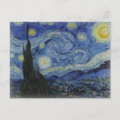 Starry night of van gogh postkarte (Vorderseite)