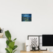 Starry Night on Rhone by Van Gogh Poster (Heimbüro)