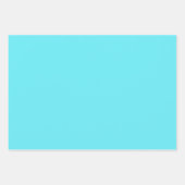 Starry Night on Sea Doodle Art Deco Scallop Geschenkpapier Set (Vorderseite 2)