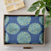 Starry Night on Sea Doodle Polka Dots Seidenpapier (Geschenk)