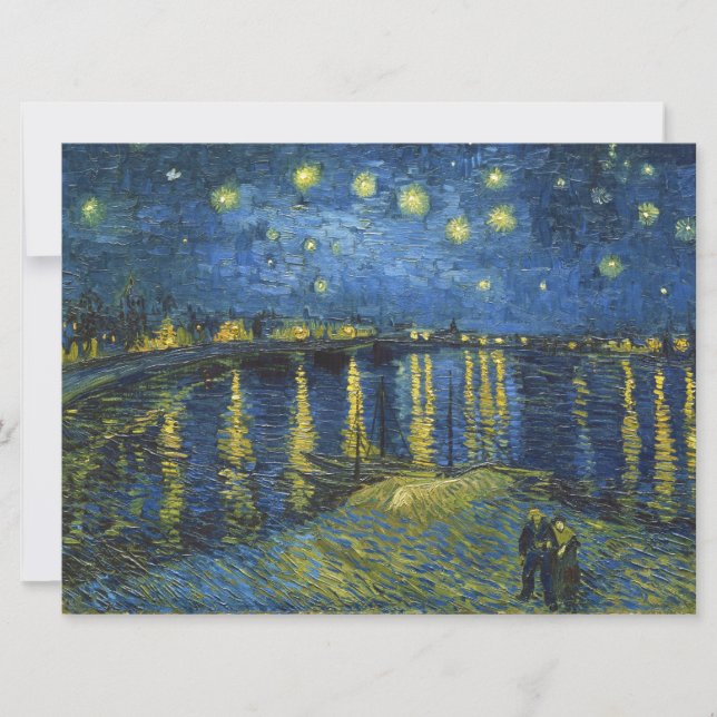 Starry Night on the Rhone by Vincent van Gogh (Vorderseite)