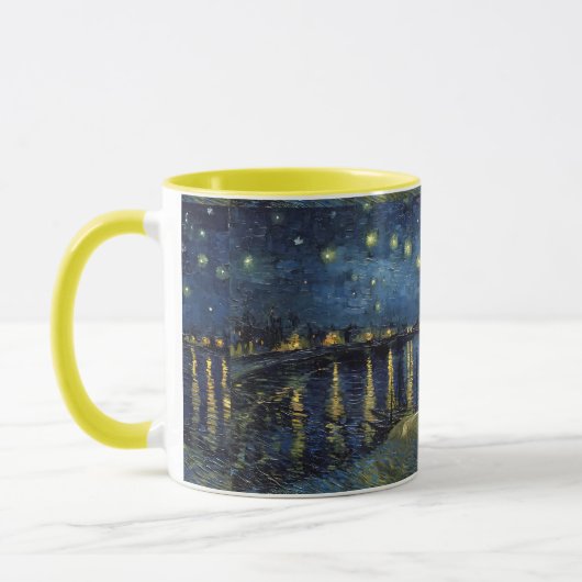 Starry Night on the Rhone Mug – Van Gogh Inspired Tasse (Links)