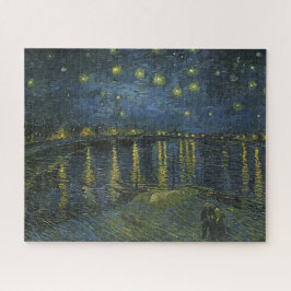 Starry Night on the Rhone, Vincent van Gogh Puzzle