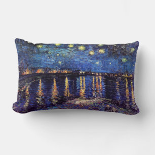 Starry night over Rhone by Van Gogh Lendenkissen