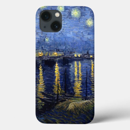 Starry Night Over Rhone Case-Mate iPhone Hülle (Rückseite)